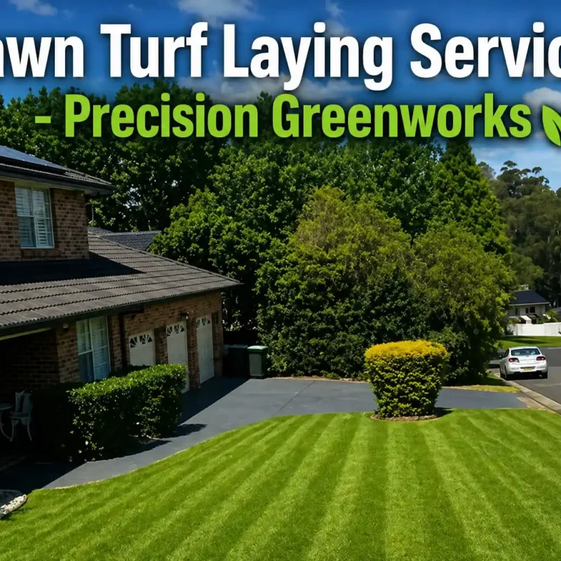 Lawn Turf Laying
